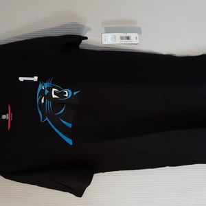 Carolina panthers xl black tshirt